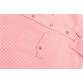 Camisa casual rosa de alta qualidade para verão